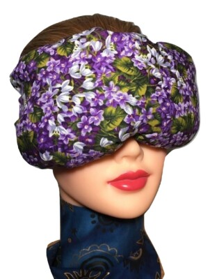 Eye Mask Lavender Eucalyptus,Sinus, Herbal Pack, Hot Cold Pack,Eye Pack,Lilac