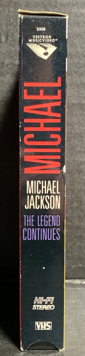 Michael Jackson - The Legend Continues (VHS, 1989) | eBay