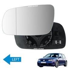 Door Wing Rearview Mirror Glass Convex Left Near Side For VW Golf MK4 96-04 Bora