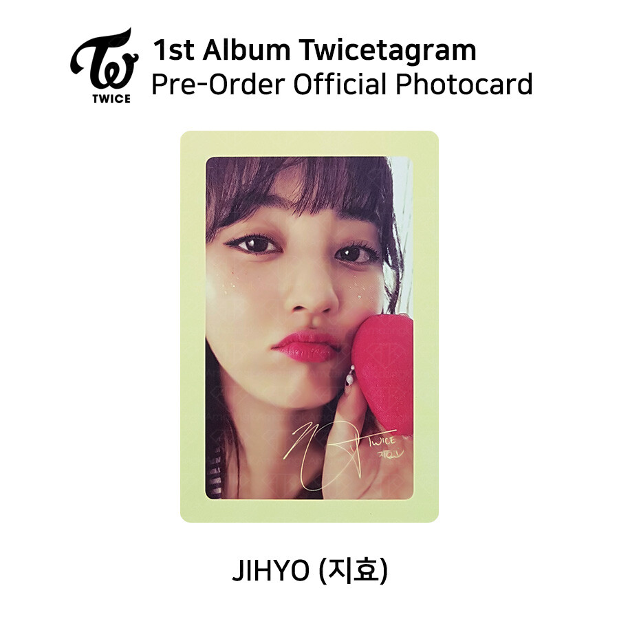 TWICE 1st Album Twicetagram Likey Official Photocard Pre order