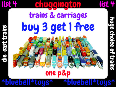 Chuggington Druckguss Züge Tenderwagen Rettungswagen KAUFEN SIE 3 erhalten Sie 1 GRATIS _ Liste 4