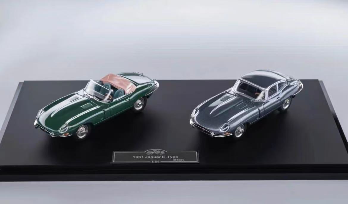 GFCC 1:64 1961 Jaguar E-Type HEC Limited Edition Collectible