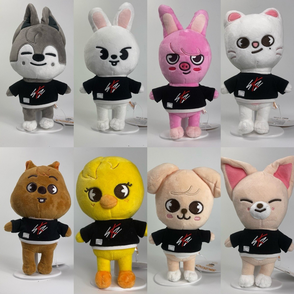 Skzoo OFFICIAL Plushies 20cm versions brand new labeled from Skzoo OFFICIAL Plushies 20cm versions brand new labeled from