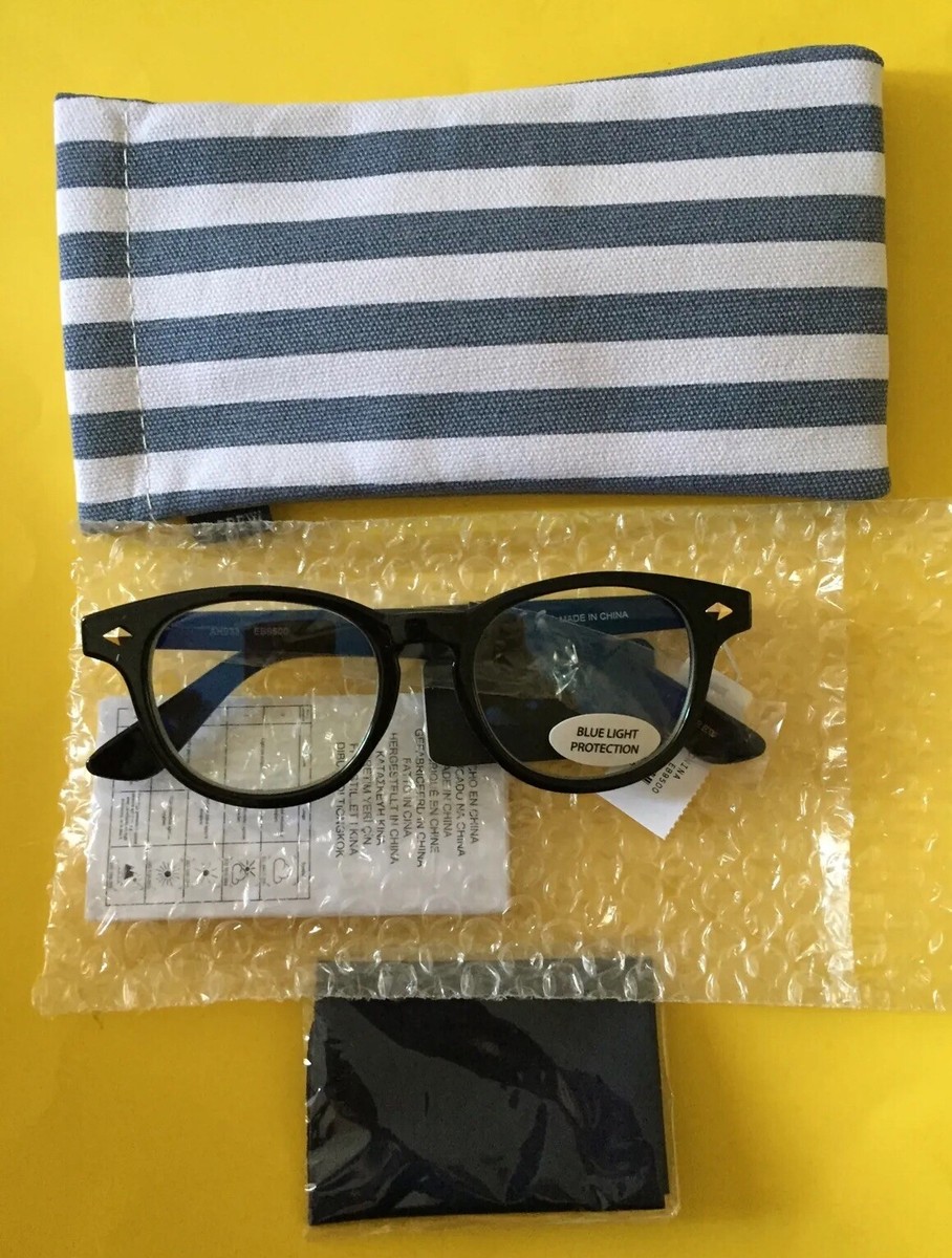 J CREW CLASSIC ROUND BLUE LIGHT FRAME GLASSES BLACK NWT new J.CREW Round blue-light glasses tortoise color | eBay main image 4