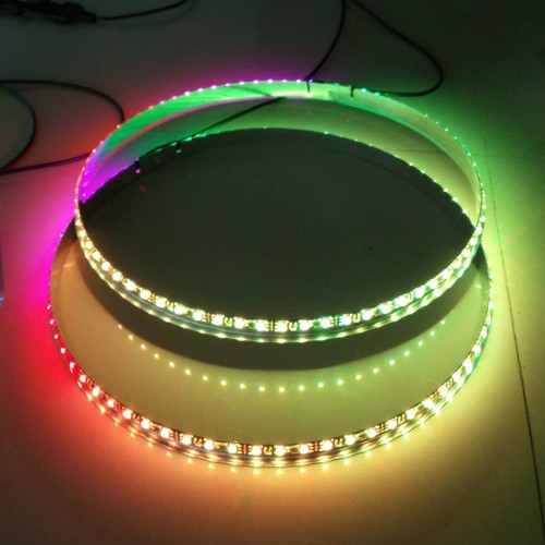 Only One 17.5'' Replacement LED Wheel Ring Light Chasing Color Bluetooth Control - Picture 7 of 11