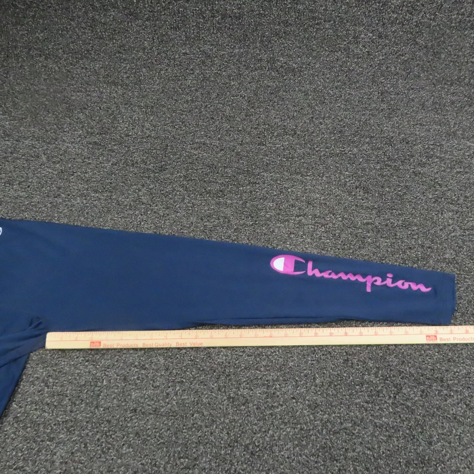 Leggings Champion Niñas Talla 14/16 Azul Marino Compresión Elastizados Transpirables Foto 4 de 4