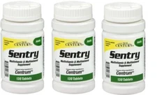 21st Century Sentry Tablets 130 Count Multivitamin Multimineral Formula *3 pack*