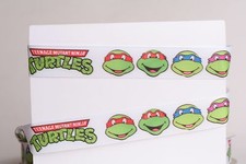 NINJA TURTLES HEAD 7/8" Grosgrain Ribbon 1, 5, 10 Yard SHIP FROM USA
