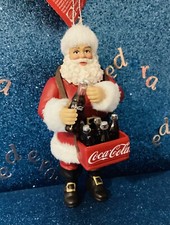 KURT ADLER COCA COLA SANTA TREE DECORATION