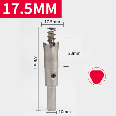 2x Set Hartmetall Lochsäge Für Edelstahl