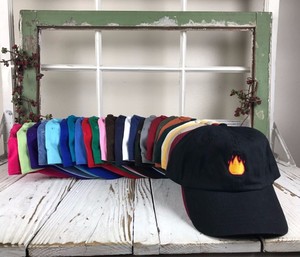 emoji dad hat