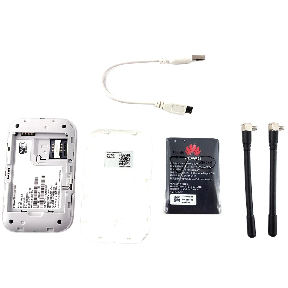 Unlocked Huawei E5573s 4G Wireless Router Hotspot für mobile Breitbandgeräte - Bild 4 von 4
