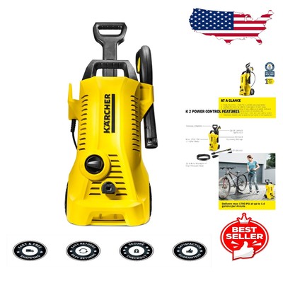 Karcher K 2 Power Control 2000 PSI Electric Pressure Washer - 26' Hose Included