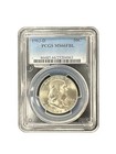 1963-D Franklin Silver Half Dollar - Pcgs Ms 66 Fbl - Gold Shield