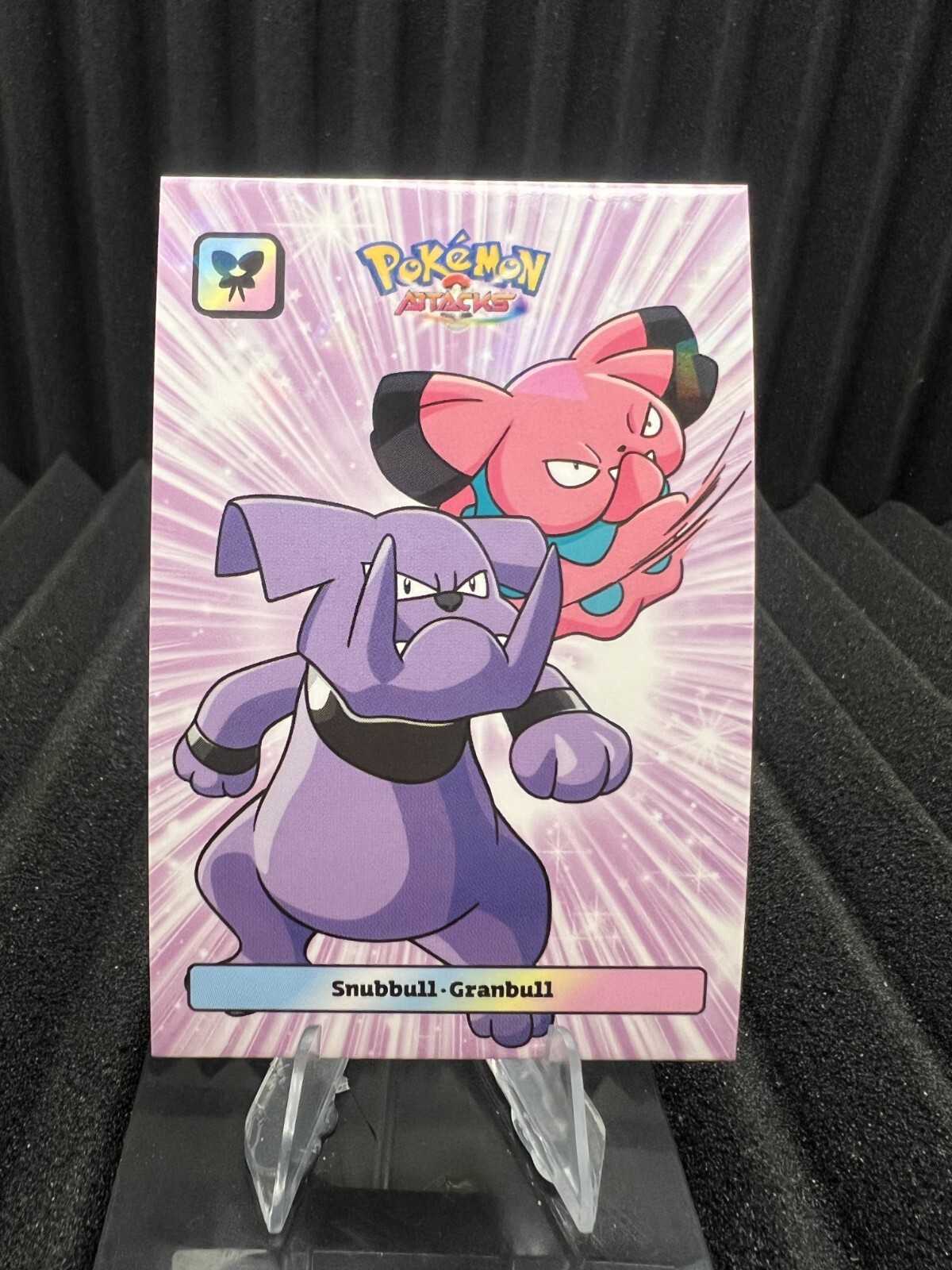 Snubbull & Granbull - Attack Gen 2 Cracked Ice Holo - Pokemon NM