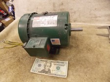 Dayton 3N625 1/3 HP 1725 rpm 230/460 3 PH Farm Duty Electric Motor sealed body