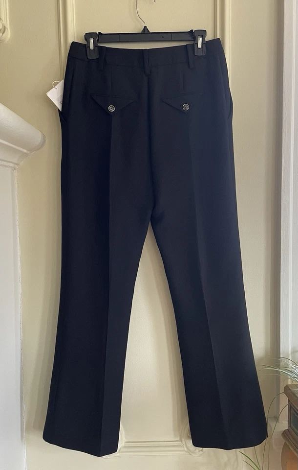 Pantalones de lana/seda Valentino Foto 2 de 4