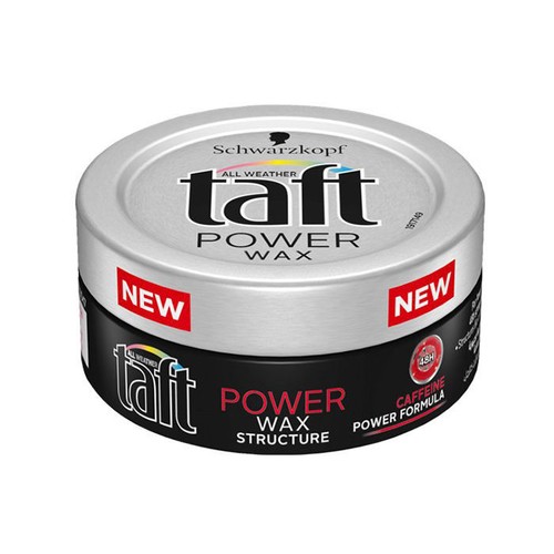 Schwarzkop Taft Power Wax Structure 48 Hour Caffeine Power Formula - 75 ml
