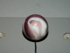 Christensen PURPLE Swirl Marble approx 5/8" F1