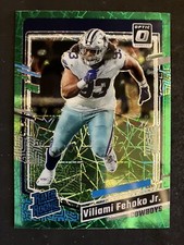 2023 Panini Donruss Optic Rated Rookie Green Prizm Viliami Fehoko Jr. #229