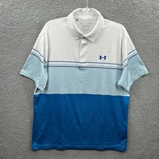 Under Armour The Playoff Polo Shirt Mens XL Loose Golf Lightweight Stretch