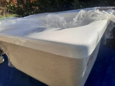 PROFLO PFALS2522WH 25" Drop In or Undermount Single Basin Acrylic Laundry Sink