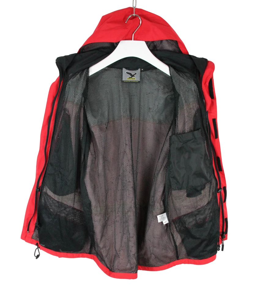 Chaqueta Salewa Powertex Mountain Technology Hombre M Capucha Forro Malla Foto 4 de 4