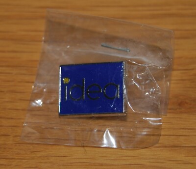 Vintage 2 cm x 1,5 cm Idee Dental Werbe Pin Anstecker Neu Versiegelt Zustand