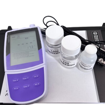 Ag Ion Meter Silver Ion Concentration Meter 500 Groups Data Standard Solution