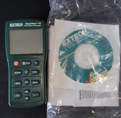 EXTECH EASYVIEW 15 THERMOMETER DATALOGGER - BRAND NEW, NEVER USED