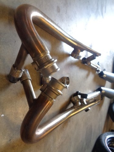 Triumph Thruxton 1200 Stock Exhaust System - Picture 7 of 7