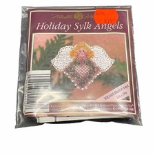 Mill Hill Holiday Sylk Angels Heather Angel Glass Bead Kit MHAS10 Sealed 1995