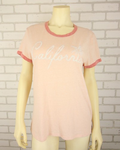 Marine Layer California Ringer T-Shirt Womens XL READ - Picture 2 of 14