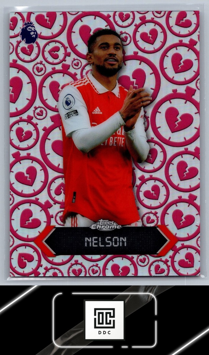 2026 Topps Chrome Premier League #STH-5 Reiss Nelson Stoppage Time
