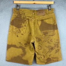 Vintage Levis 550 Relaxed Fit Shorts Mens 33 Custom Acid Wash Made in USA