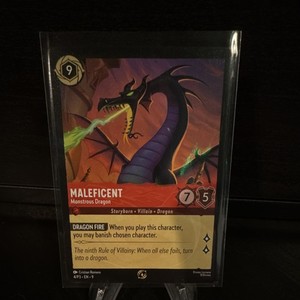 maleficent monstrous dragon foil | eBay