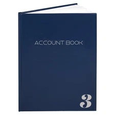 3 Column Ledger Book/Account/Accounting Ledger/Notebook (Three Columns Column...