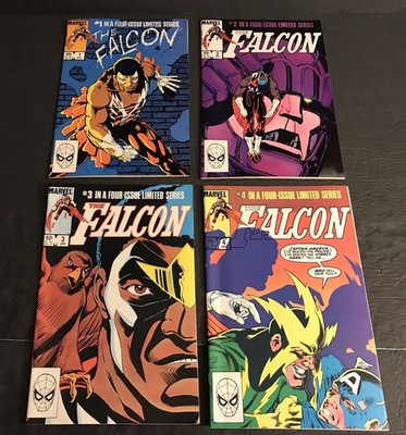 Falcon #1 , 2 , 3 , 4 Lot Of 4 MARVEL COMIC Limited Series 1983 NM High Grade