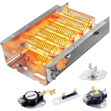 SUMNEW Upgraded 279838 Dryer Heating Element Kit, 5400W 240V, Compatible with...