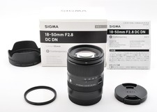 Sigma 18-50mm F2.8 DC DN Contemporary for Sony E mount Lens [MINT in Box] 1466