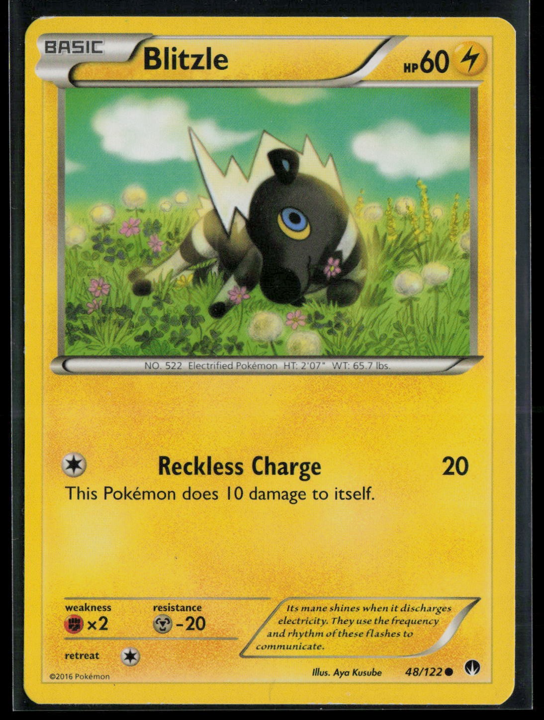 XY - BREAKpoint #48/122 Blitzle