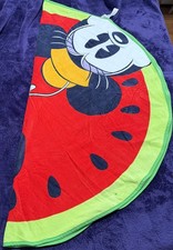 Disney Store Mickey / Minnie Mouse Summer Fun Watermelon Beach Towel