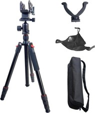 Adjustable Hunting Shooting Stick Tripod Rifle Pistol Shooting Rest Stand fo