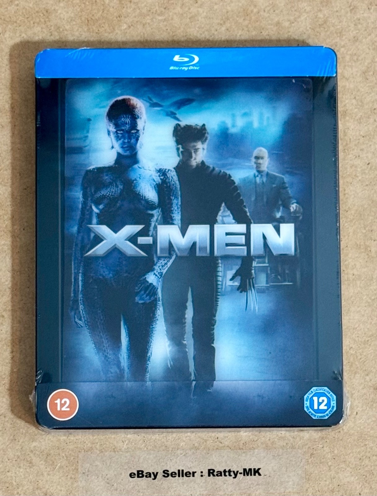 X-MEN - UK EXCLUSIVE LENTICULAR BLU RAY STEELBOOK - NEW & SEALED