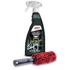 SONAX 1 L FELGENBEAST FELGENREINIGER RDKS STAHL ALU + FELGENBÜRSTE
