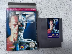 Nintendo NES T2 Terminator 2 Judgment Day PAL Game Boxed -  No Manual