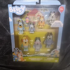 Bluey Extended Heeler Family Pack Moose Enterprise New boxed set