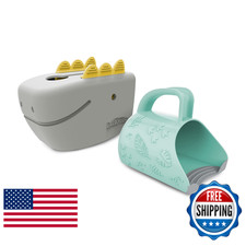 Dr. Brown's Dino-Soft Baby Bath Spout Cover  Dino-Pour Rinse Cup, BPA Free
