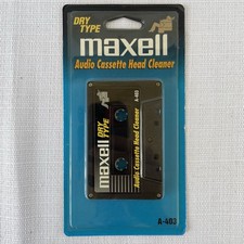 Maxell Audio Cassette Head Cleaner Dry type A-403