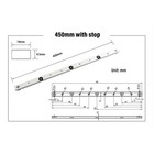 Miter Bar / T-Track Slot Slider Table Saw Gauge Rod Aluminium Alloy Woodworking
